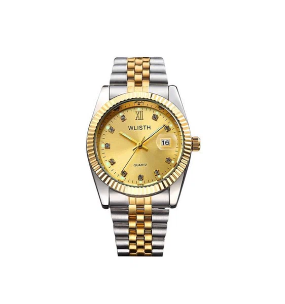 Montre Homme Luxe Dorée