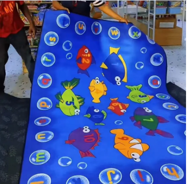 Best Quality Montessori Mat-blue
