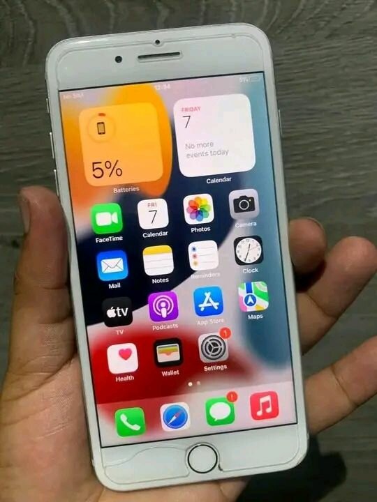 iPhone argent 64 Go déverrouillé