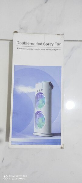 Ventilateur pulvérisateur double