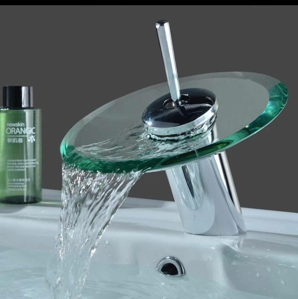 Luxury Glass wash hand Basin Tap