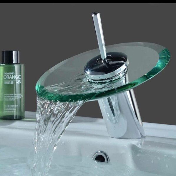 Luxury Glass wash hand Basin Tap