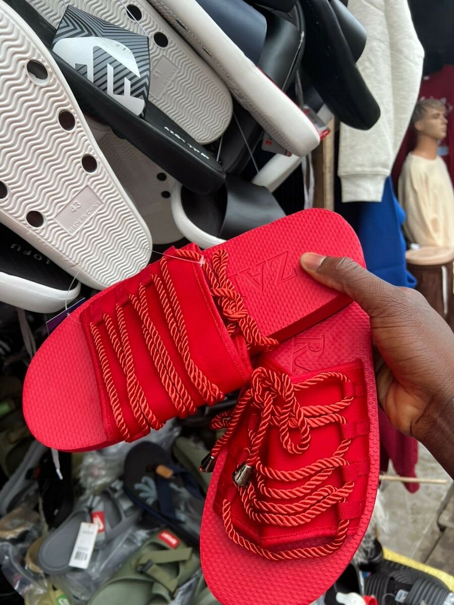 Sandales en corde Zara