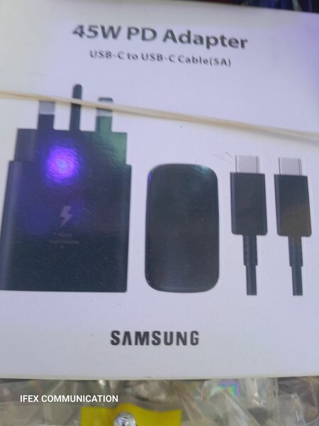 45W samsung type C to C superfast charger