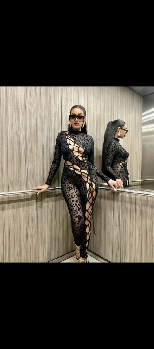 Combinaison Sexy Dentelle Noire