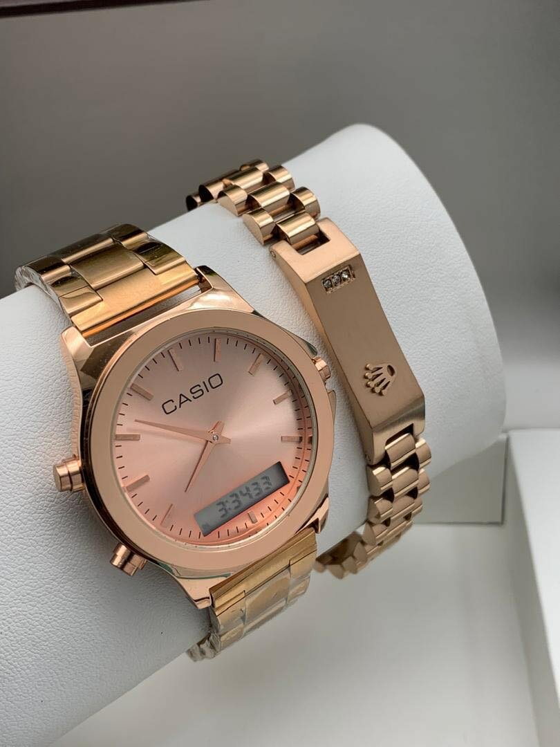 Casio Watch and bracelet