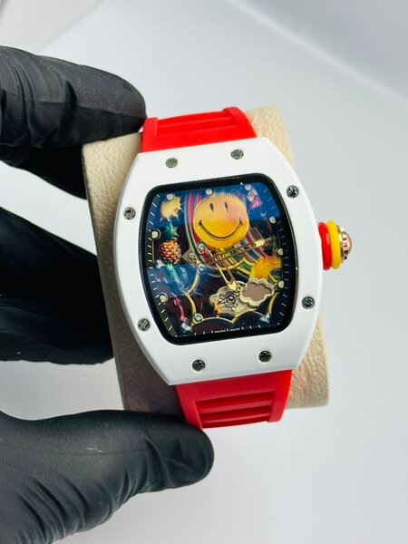 Montre colorée sourire