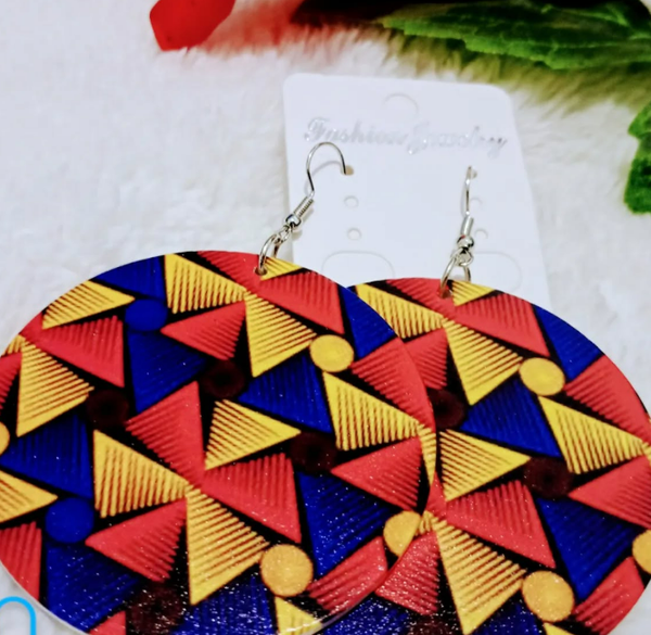 African earrings