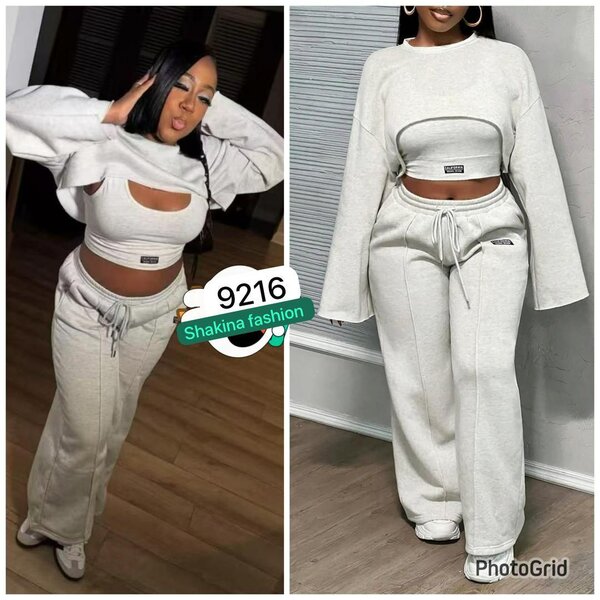 Ensemble décontracté à ouvertures