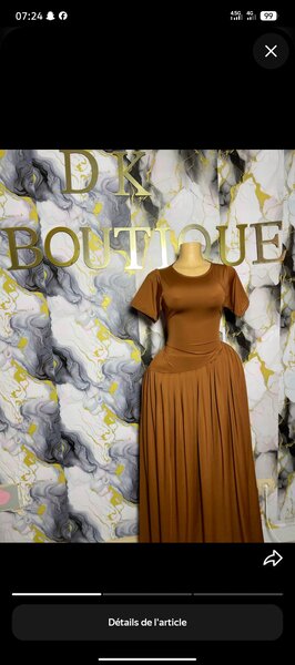 Robe longue élégante