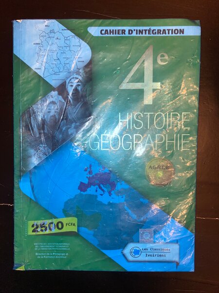 Cahier d'Intégration 4e Histoire-Géographie