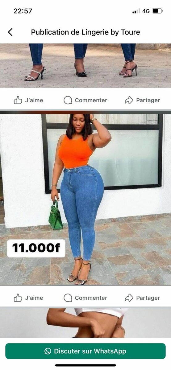 Jeans Tendance Femme