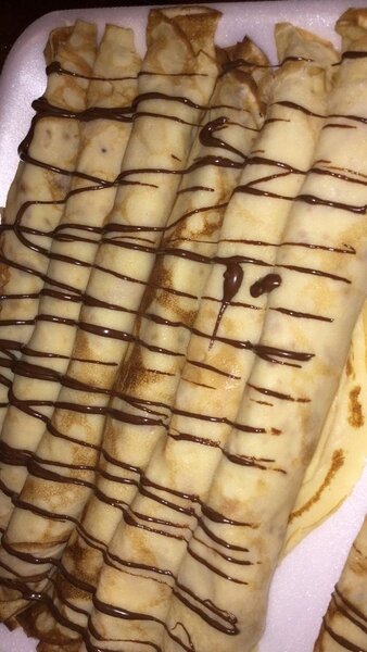 Crêpes au chocolat