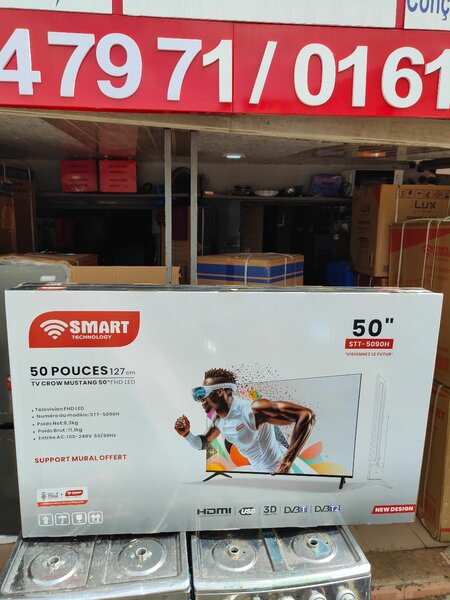 Téléviseur LED Smart 50 pouces