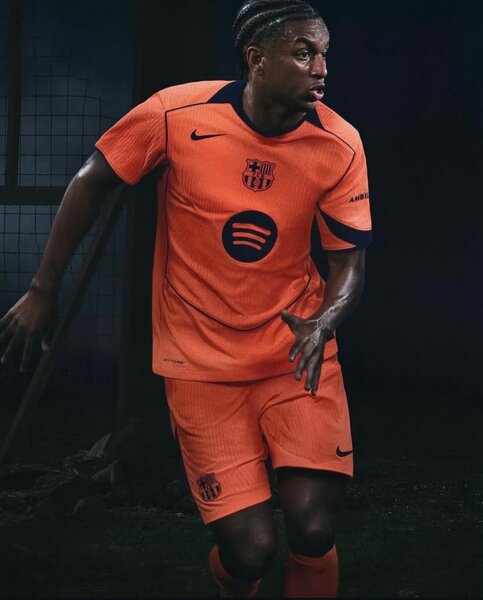 Maillot de Football Orange Homme