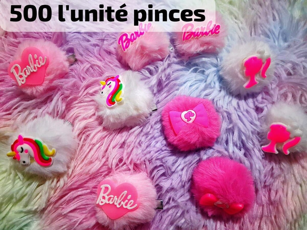 Pinces à cheveux Barbie