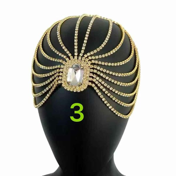 Bijou diadème en or élégant