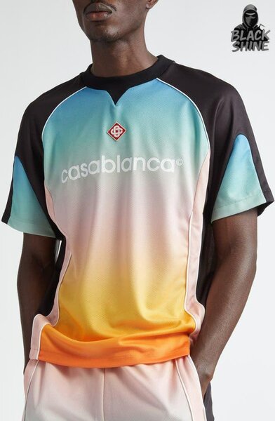 Casablanca T-shirt homme dégradé