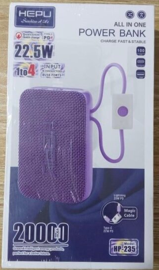 HEPU Power Bank 20000mAh