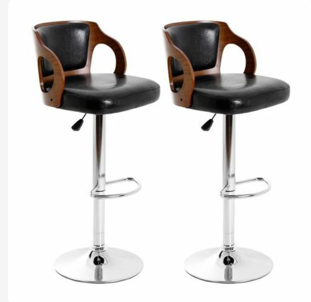2 piece height adjustable leather chair