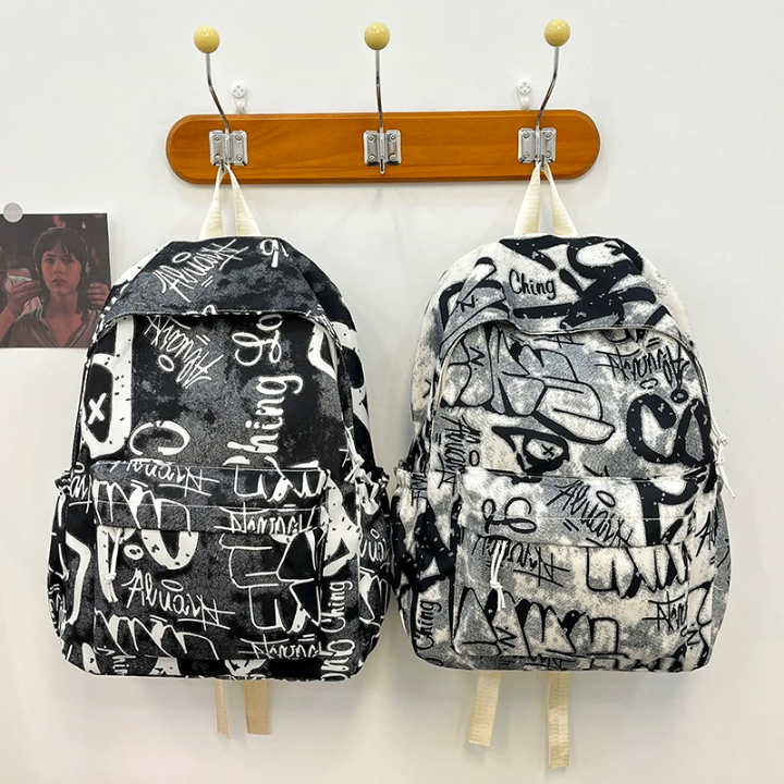 Sac à dos graffiti urbain