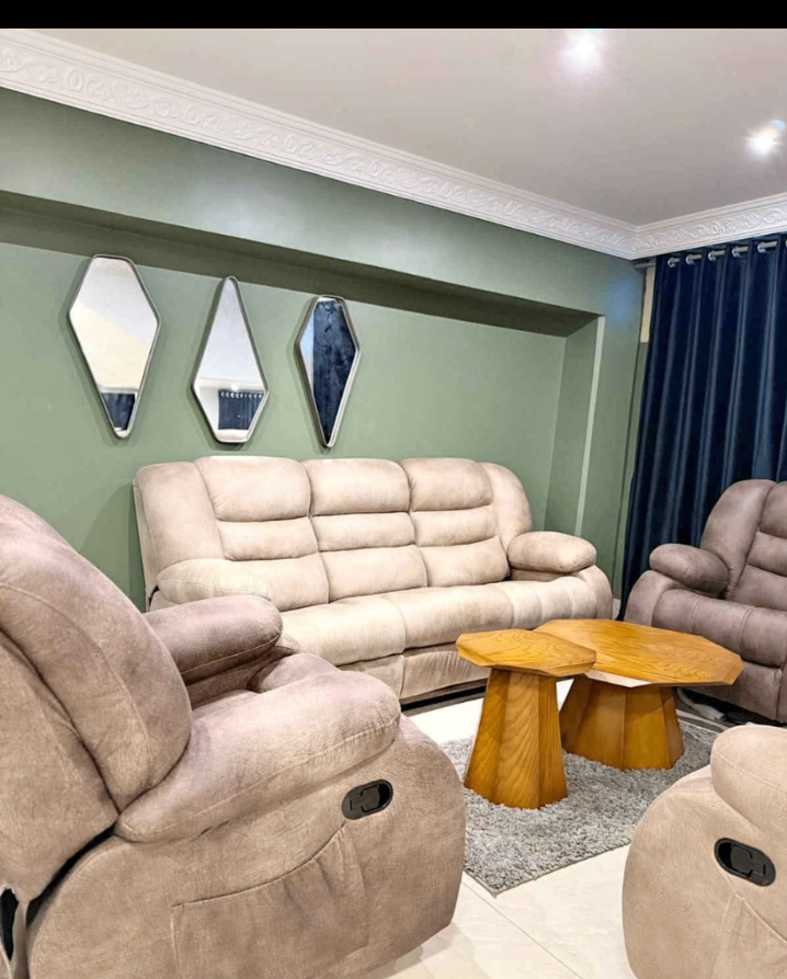 Ensemble canapé inclinable