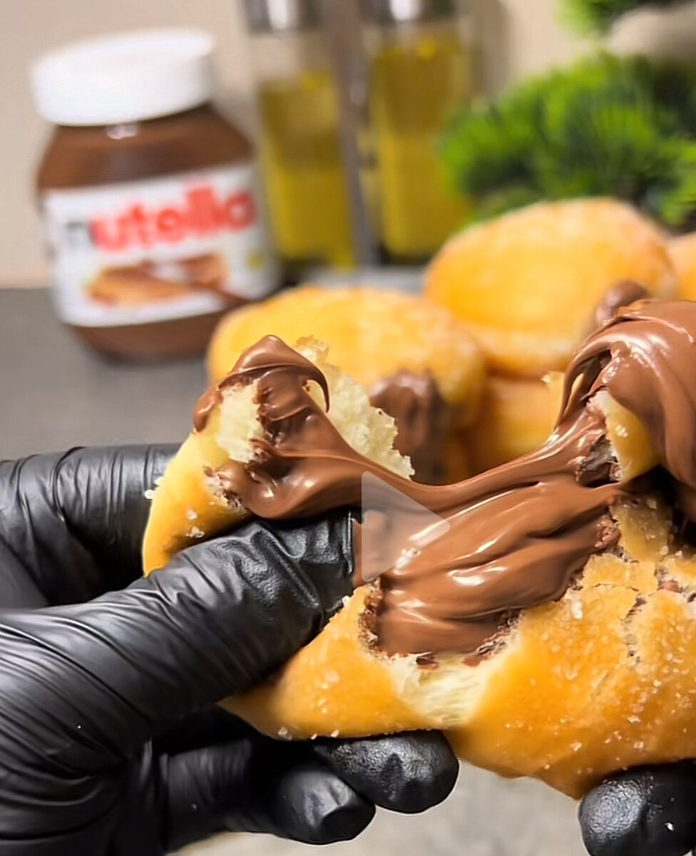 Beignets fourrés Nutella