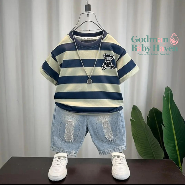 T Shirt&Jeans Boys Two Piece