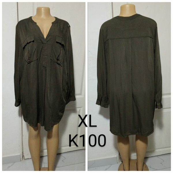 Women's shirt dress, size XL