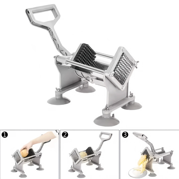 Coupe-frites manuel 4 en 1