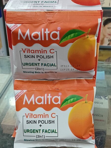 Vitamin C skin polish+urent facial