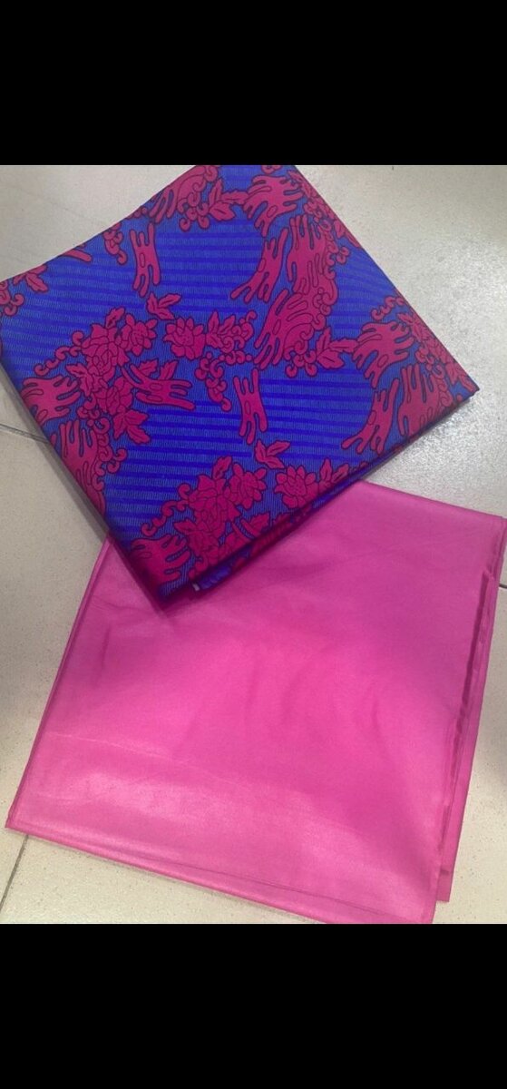 Plain and Pattern(Ankara) 6yards (Limited stock)
