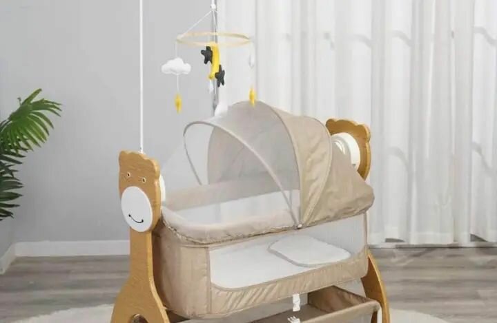 Lit bébé cododo avec balancelle