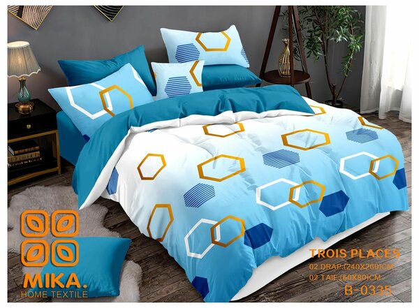 Parure de Lit Moderne Géométrique