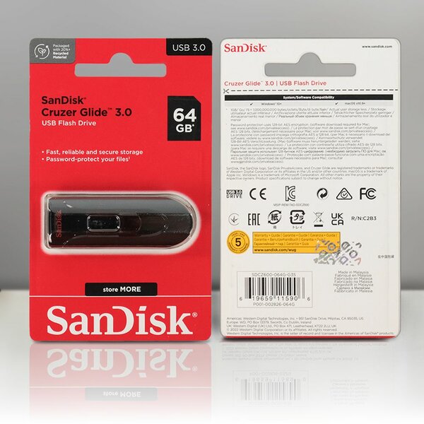 SanDisk Cruzer Glide 64GB USB 3.0