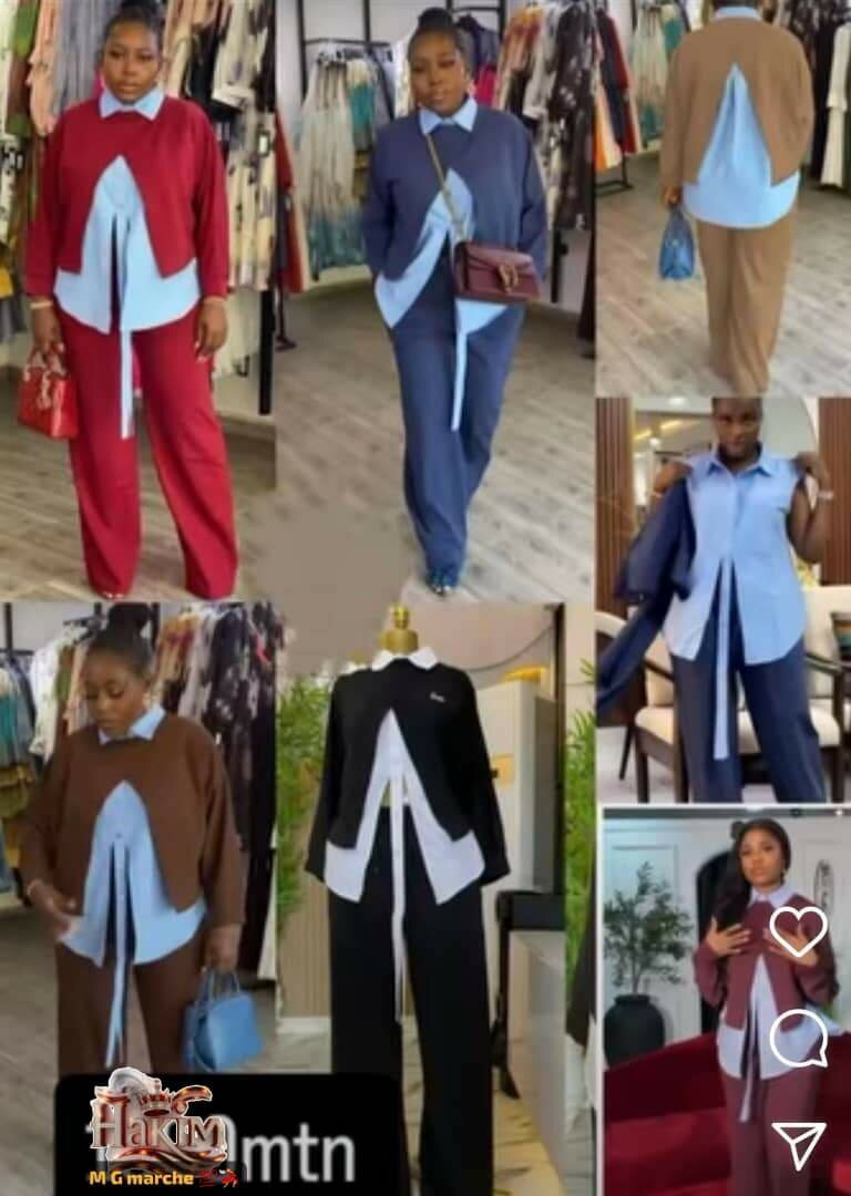 Costume Femme Elégant Deux Pièces