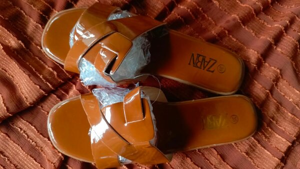 Sandales marron confortables