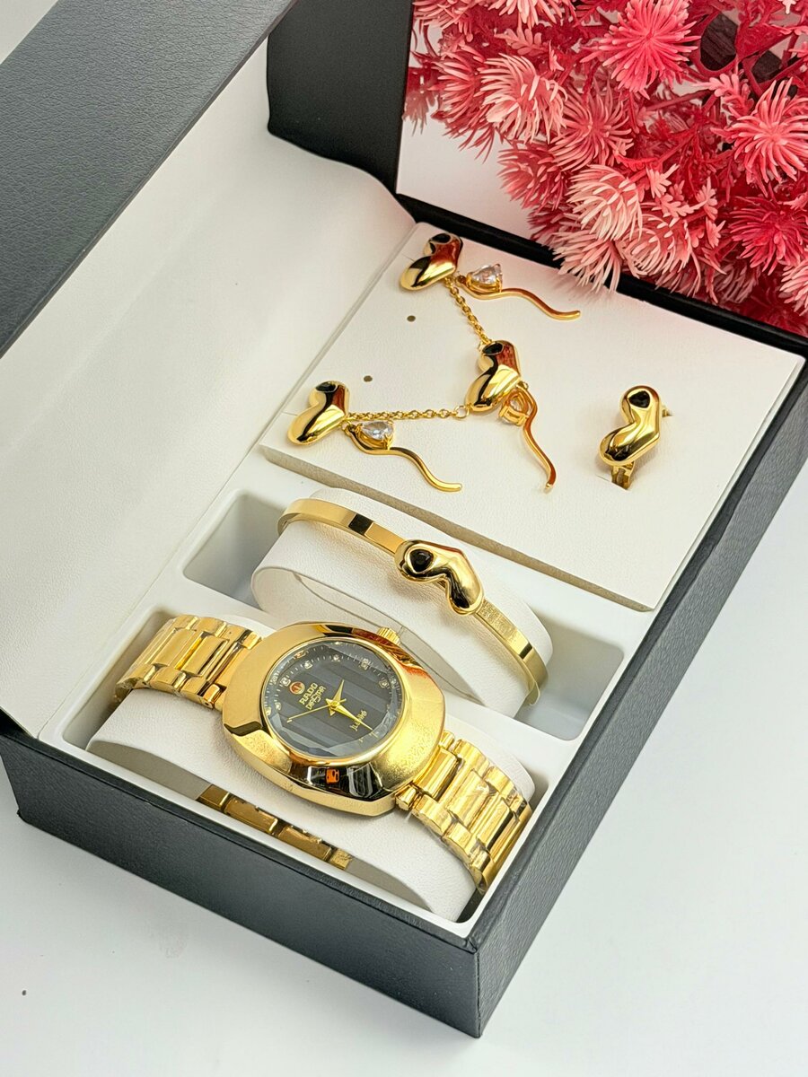 Coffret Montre et Bijoux Élégant
