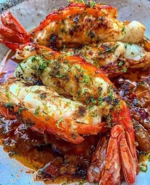 Crevettes grillées épicées