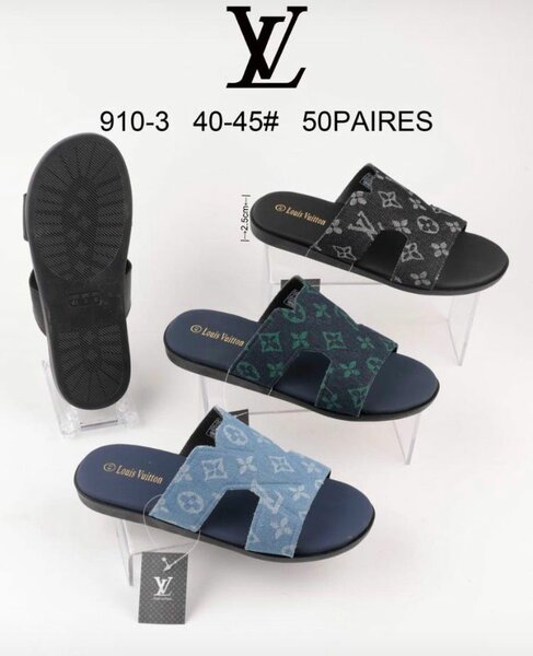 Sandales Homme Élégantes LV