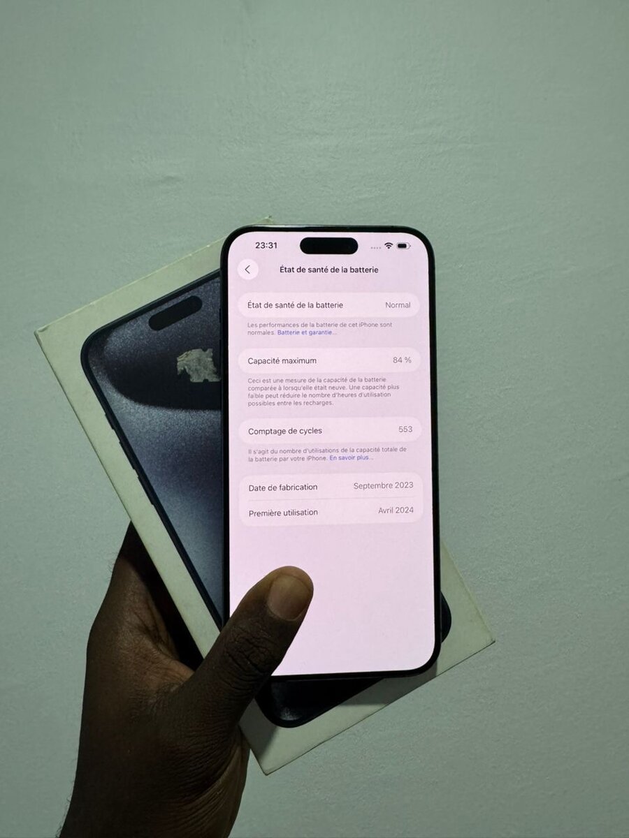 Smartphone moderne et puissant