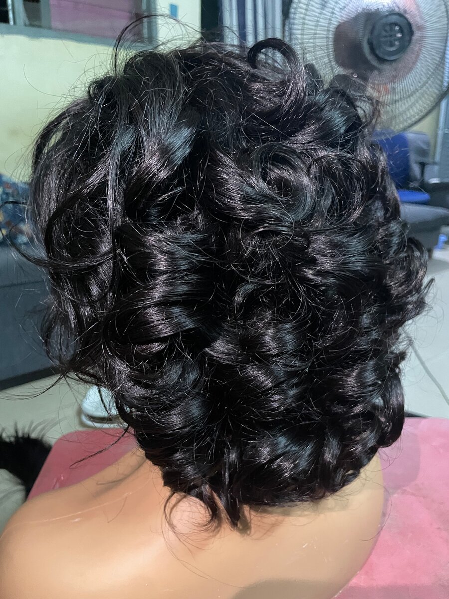 Perruque en dentelle cheveux humains