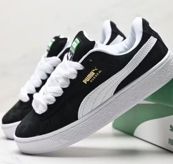 Puma Suede baskets homme noir