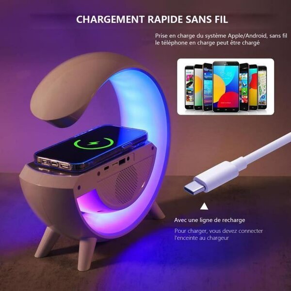 Veilleuse bluetooth