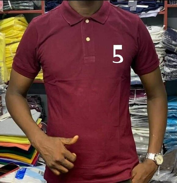 Lot de polos classiques en coton