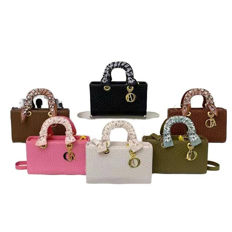 Sac à main tissé glamour