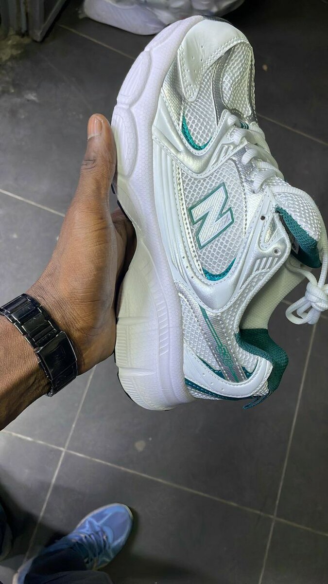 Chaussures de running blanches