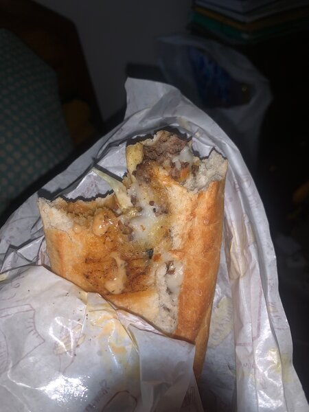 Delicious Beef Shawarma Wrap