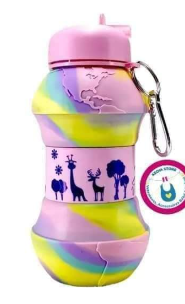 Bouteille d'eau pliable