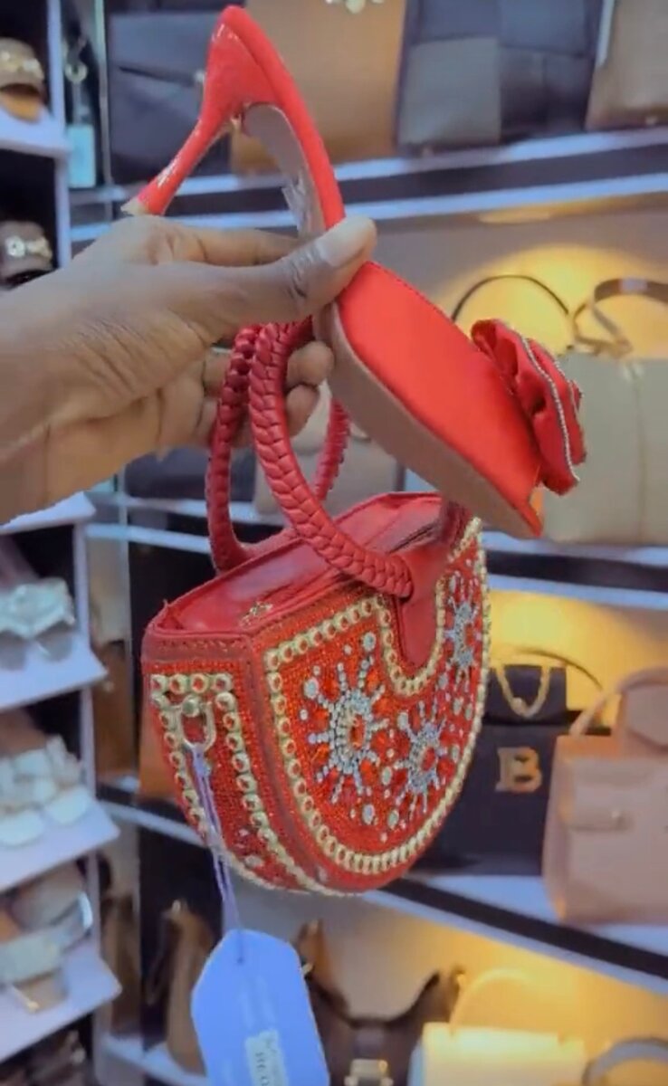 Ensemble tendance sac et sandales